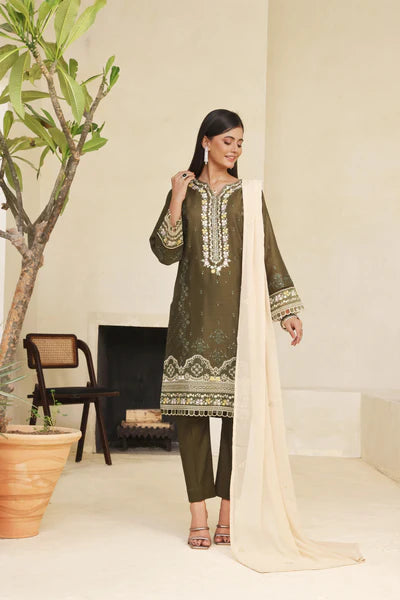 Chikenkari Lawn 3PC