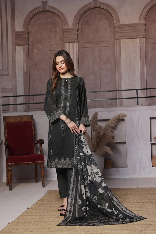 Olina By DressLine Printed Lawn 3PC