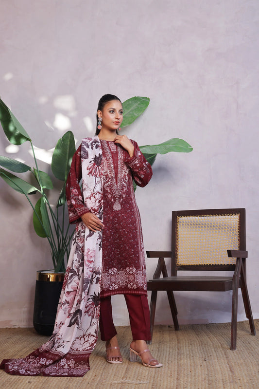Irisa By Dressline Printed Stitched Lawn 3PC