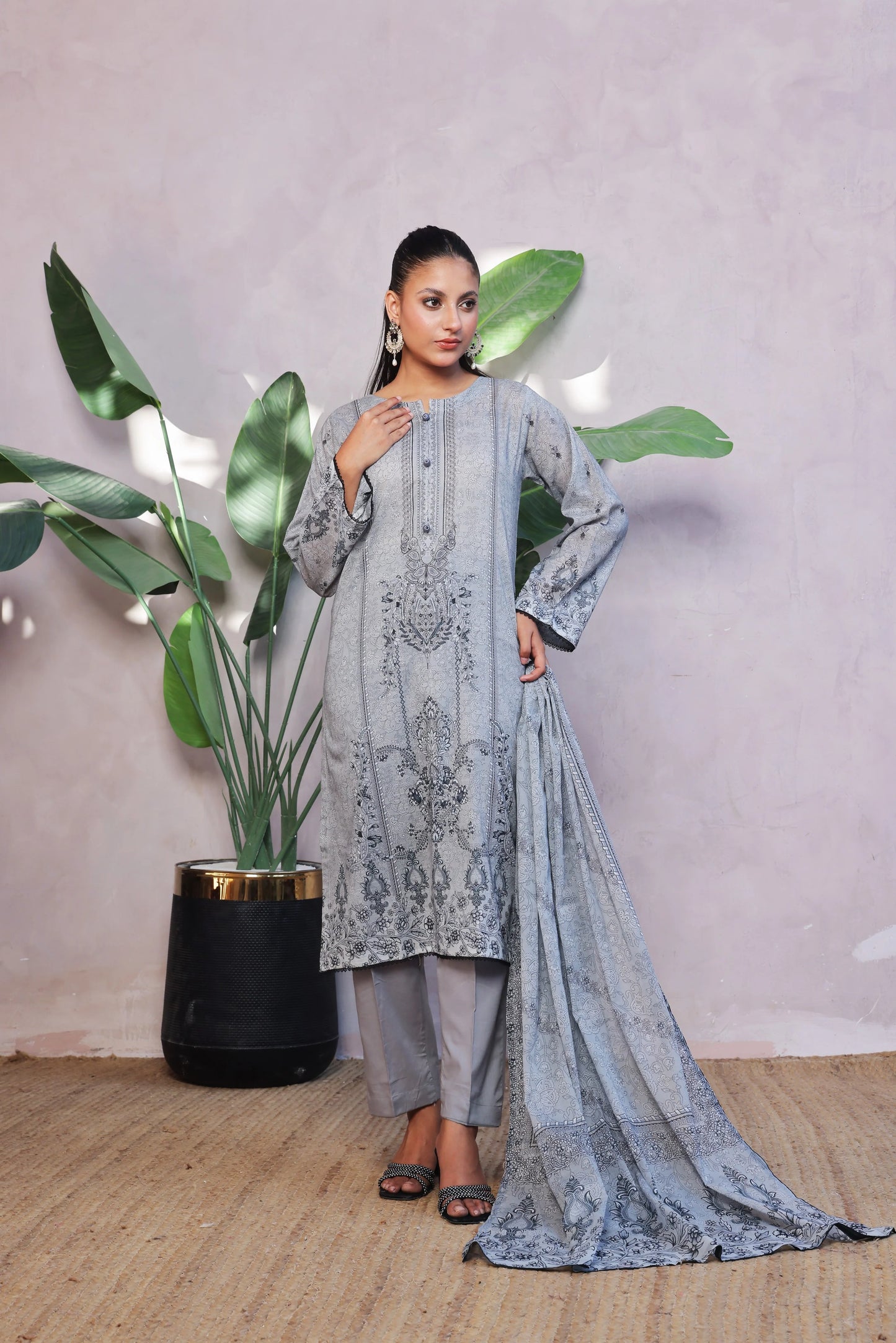 Irisa By Dressline Printed Stitched Lawn 3PC