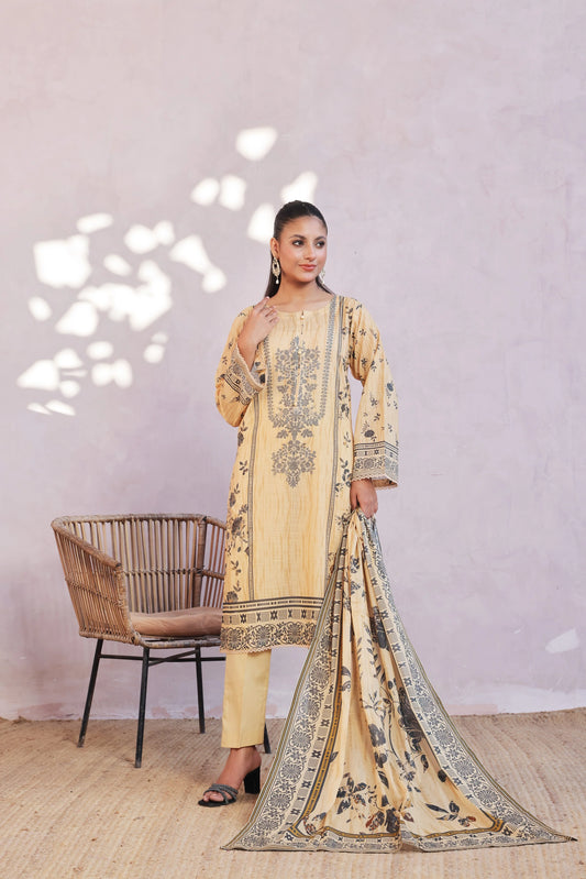 Irisa By Dressline Printed Stitched Lawn 3PC