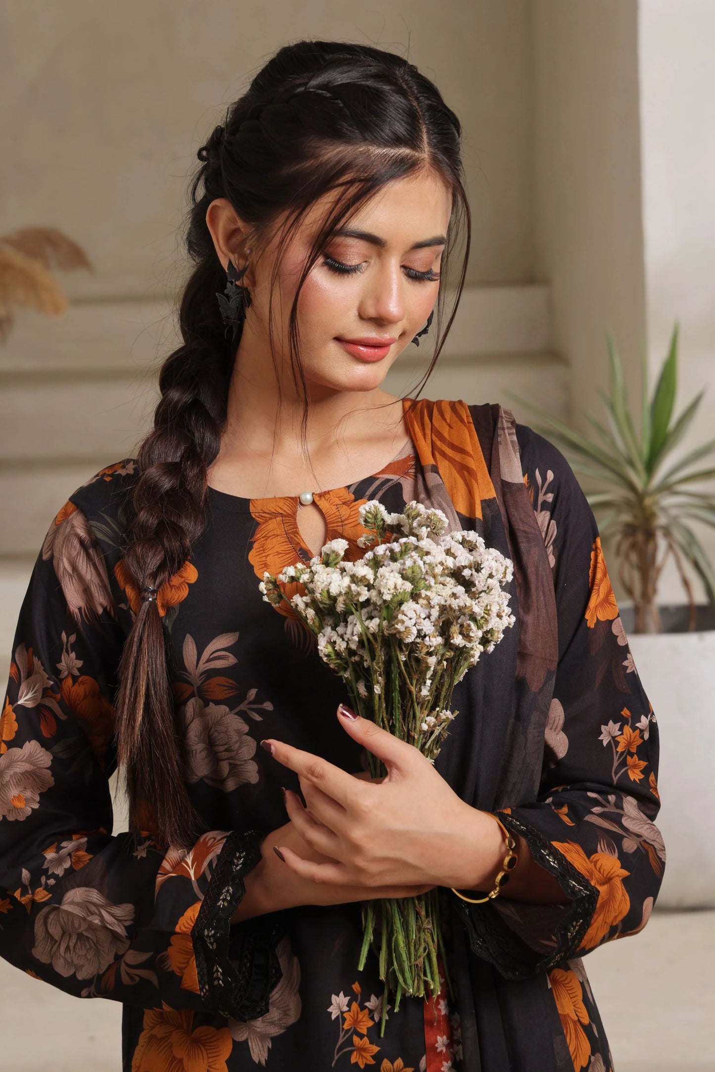 Arooba By Dressline Embroidered & Printed Lawn 3PC