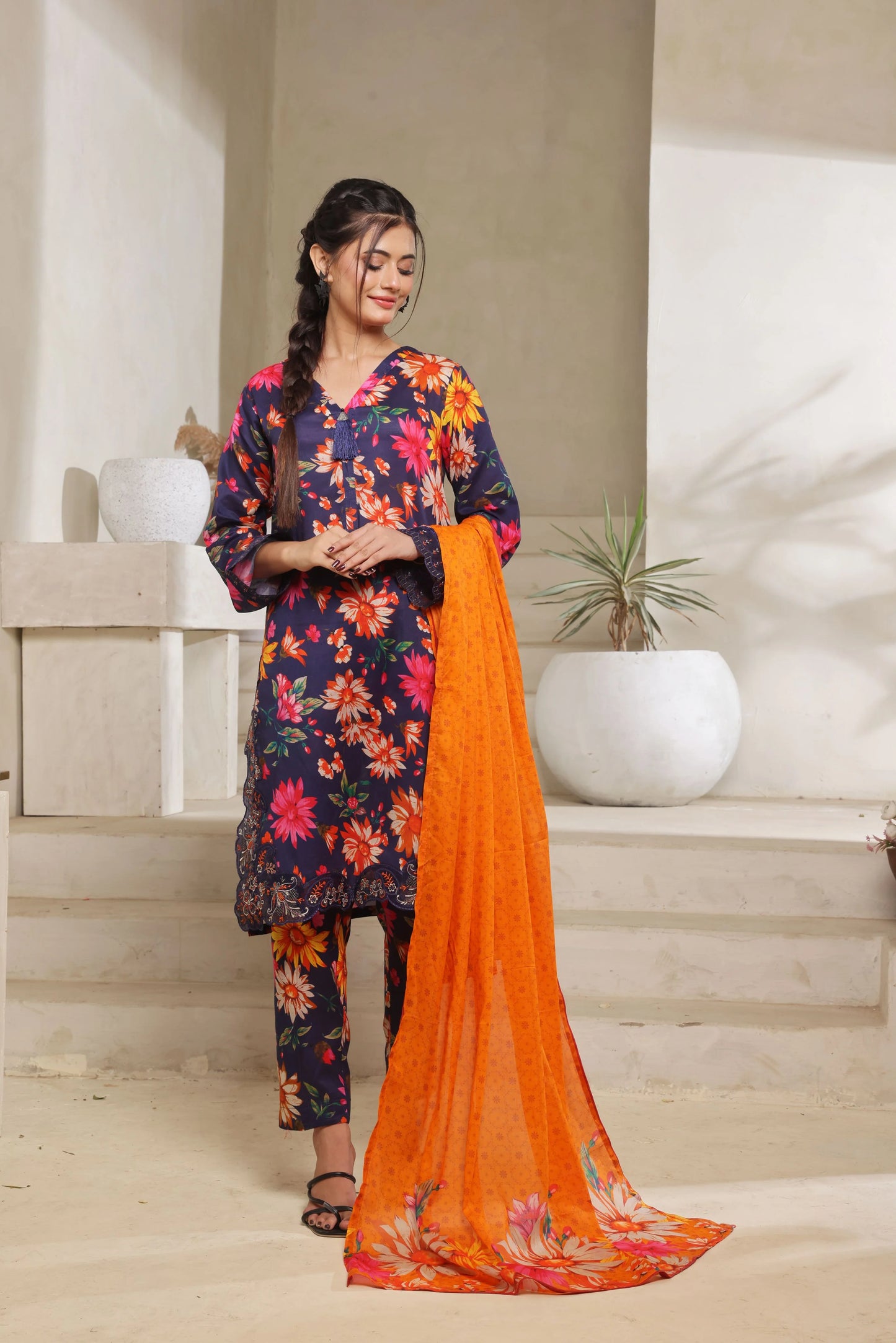 Embroidered Fancy Lawn 3PC