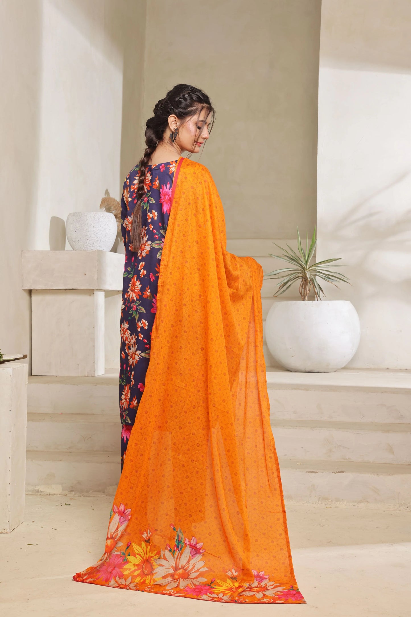 Embroidered Fancy Lawn 3PC