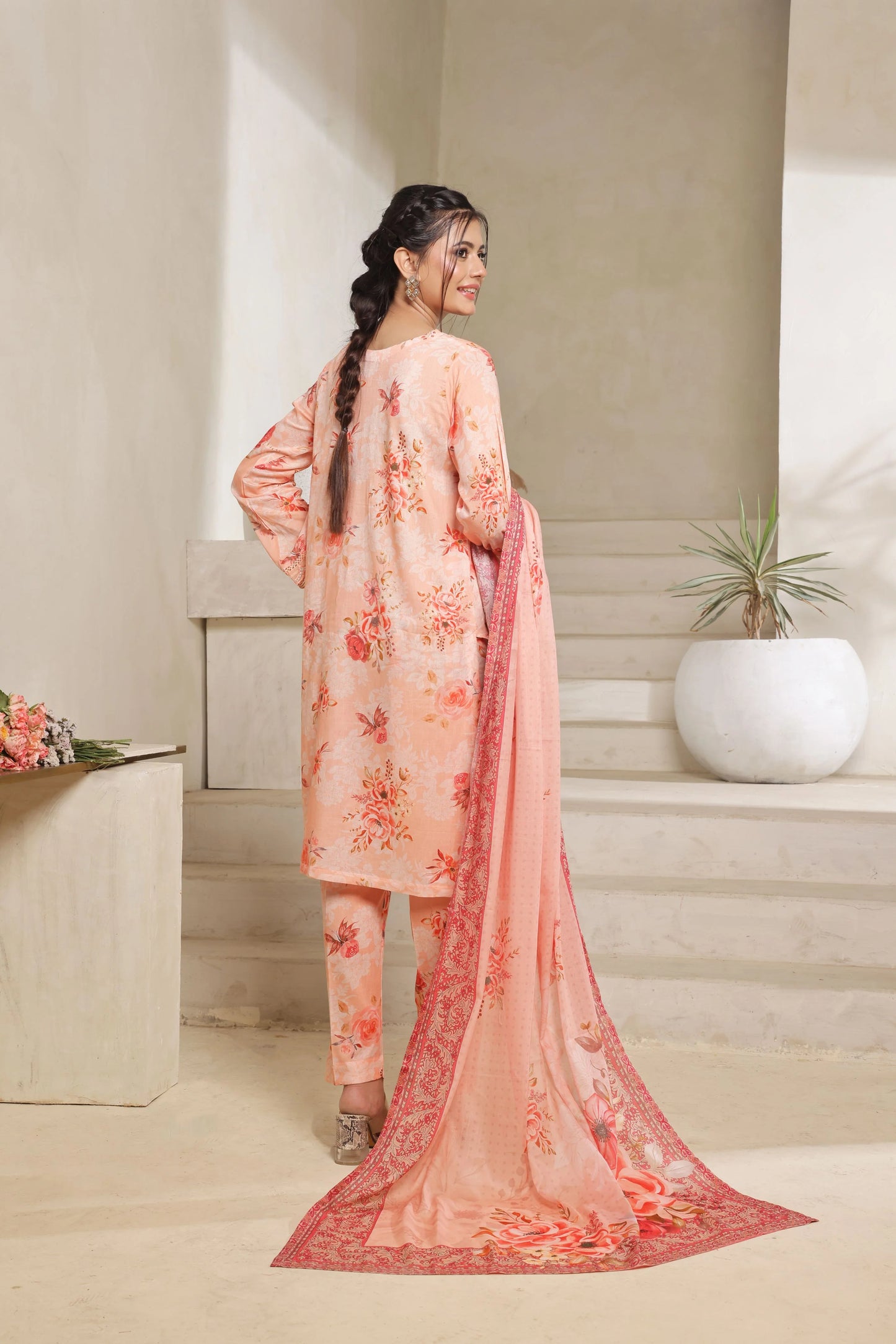 Embroidered Fancy Lawn 3PC
