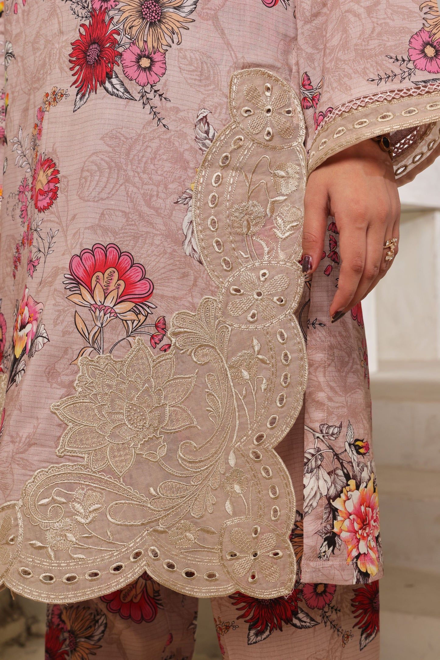 Embroidered Fancy Lawn 3PC