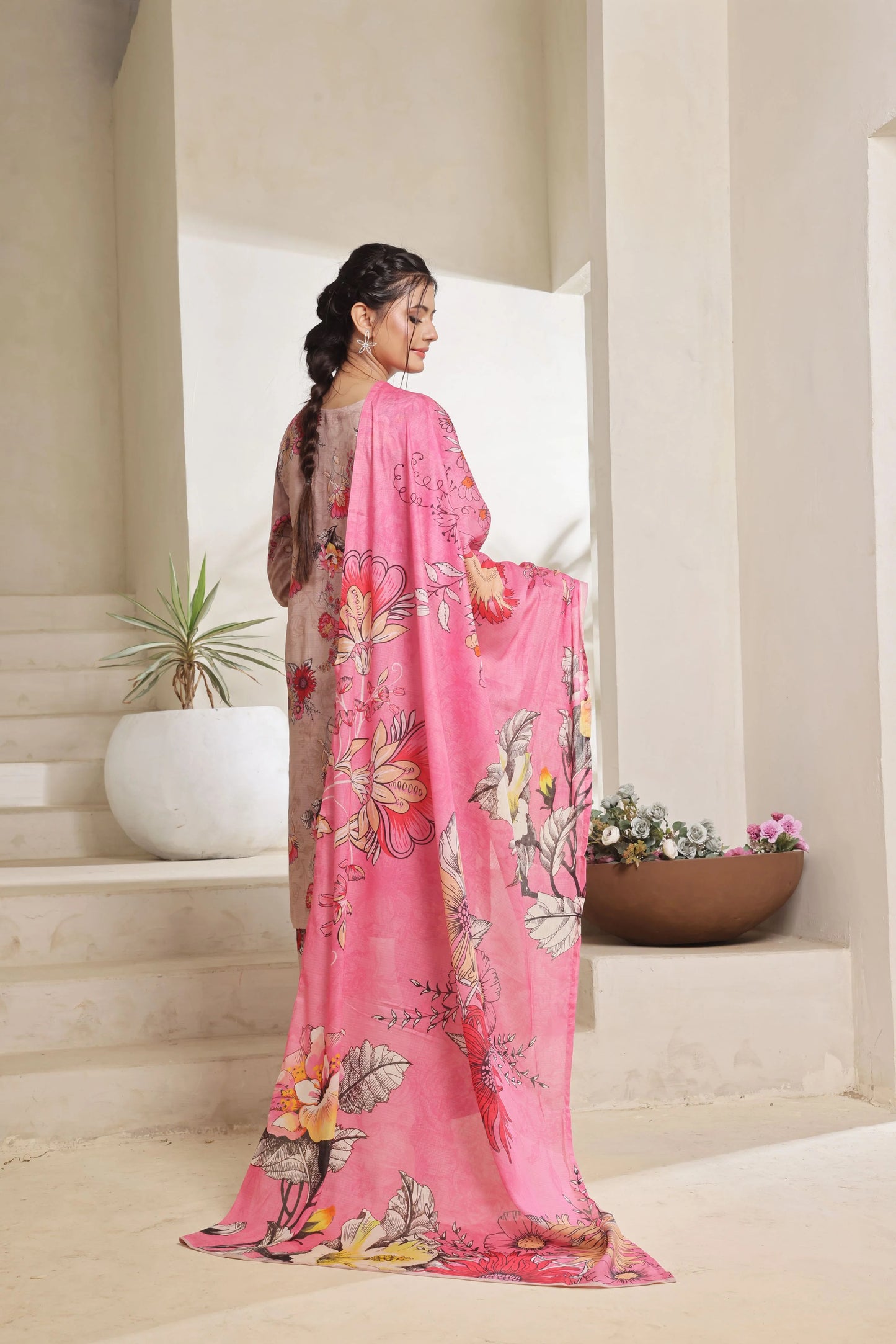 Embroidered Fancy Lawn 3PC