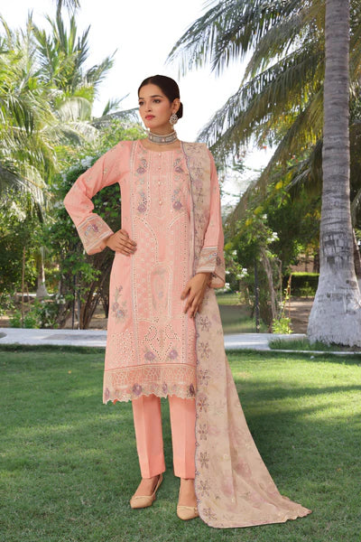 Bana Dora Embroidered Lawn 3PC