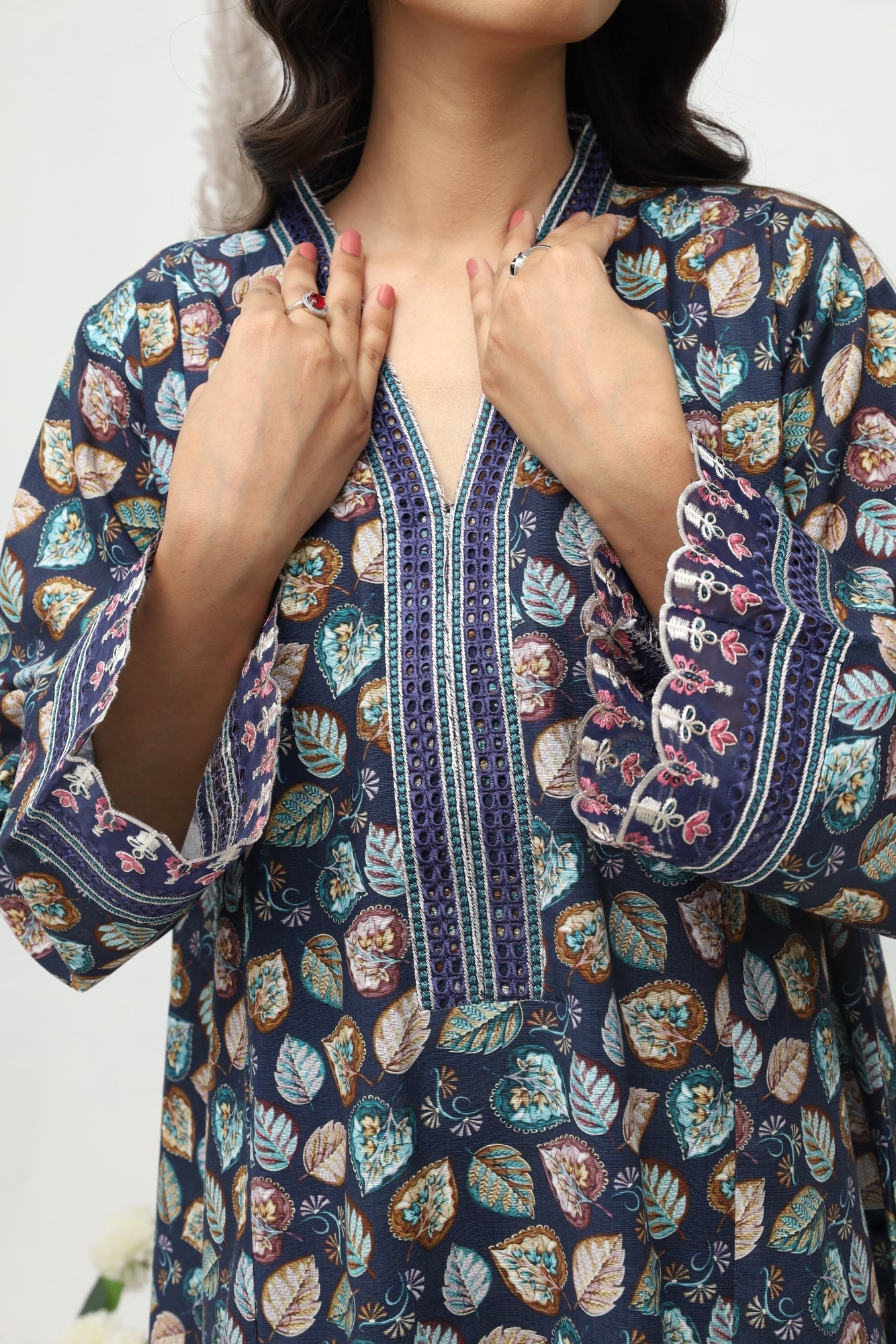 Embroidered | Frocks | Khaddar