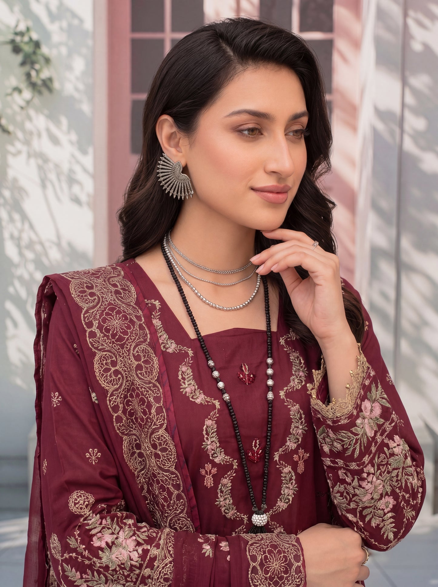 Mirari Luxury Embroidered Lawn 3PC