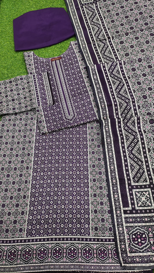 Bin Saeed Digital Printed Lawn 3PC
