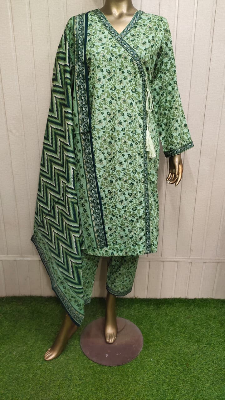 Bin Saeed Digital Printed Lawn 3PC