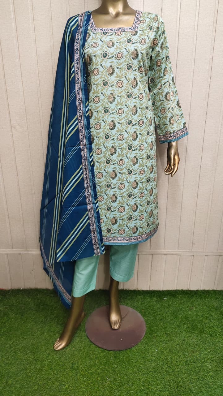 Bin Saeed Digital Printed Lawn 3PC
