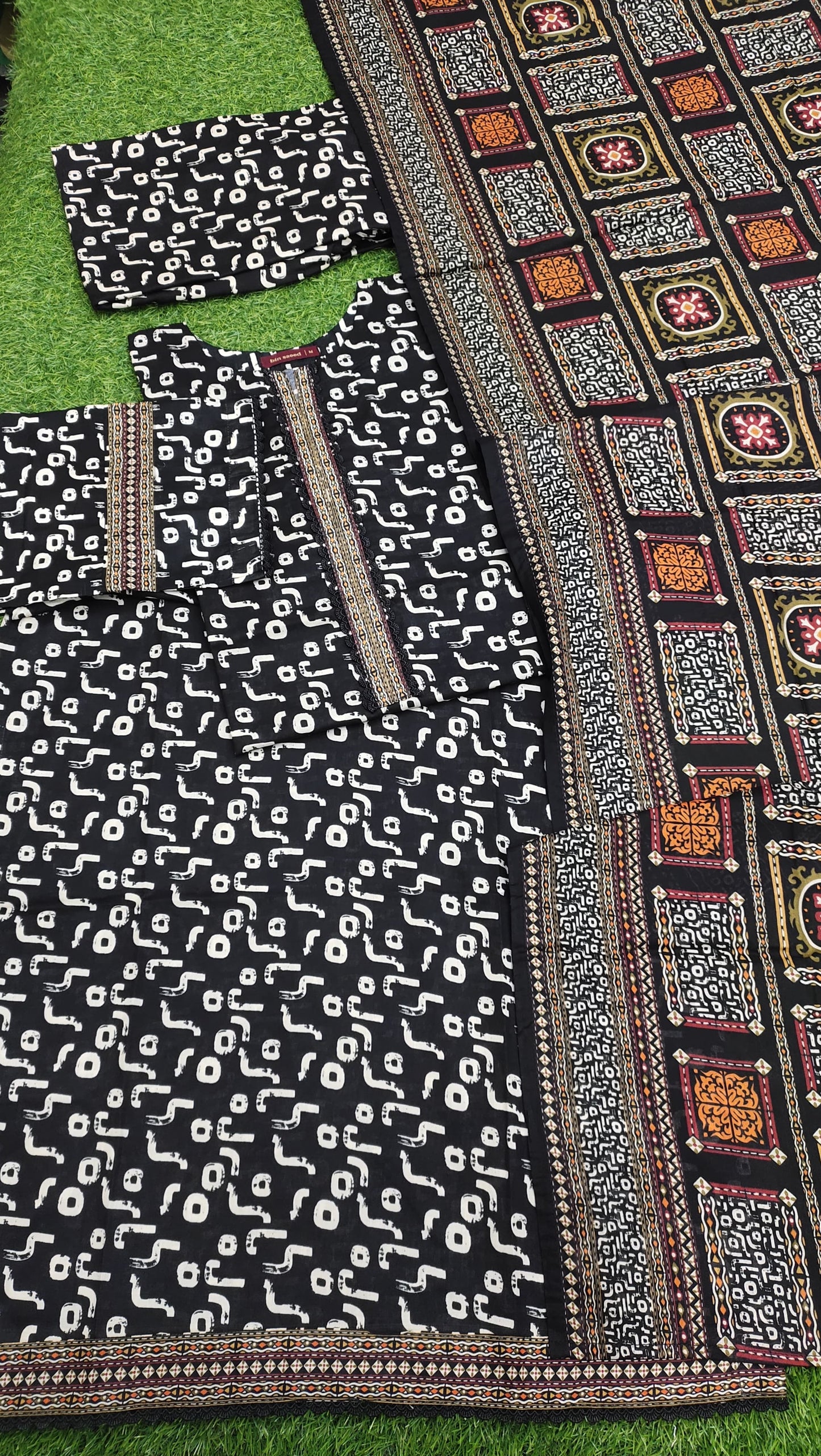 Bin Saeed Digital Printed Lawn 3PC