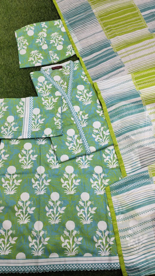 Bin Saeed Printed Lawn-3PC