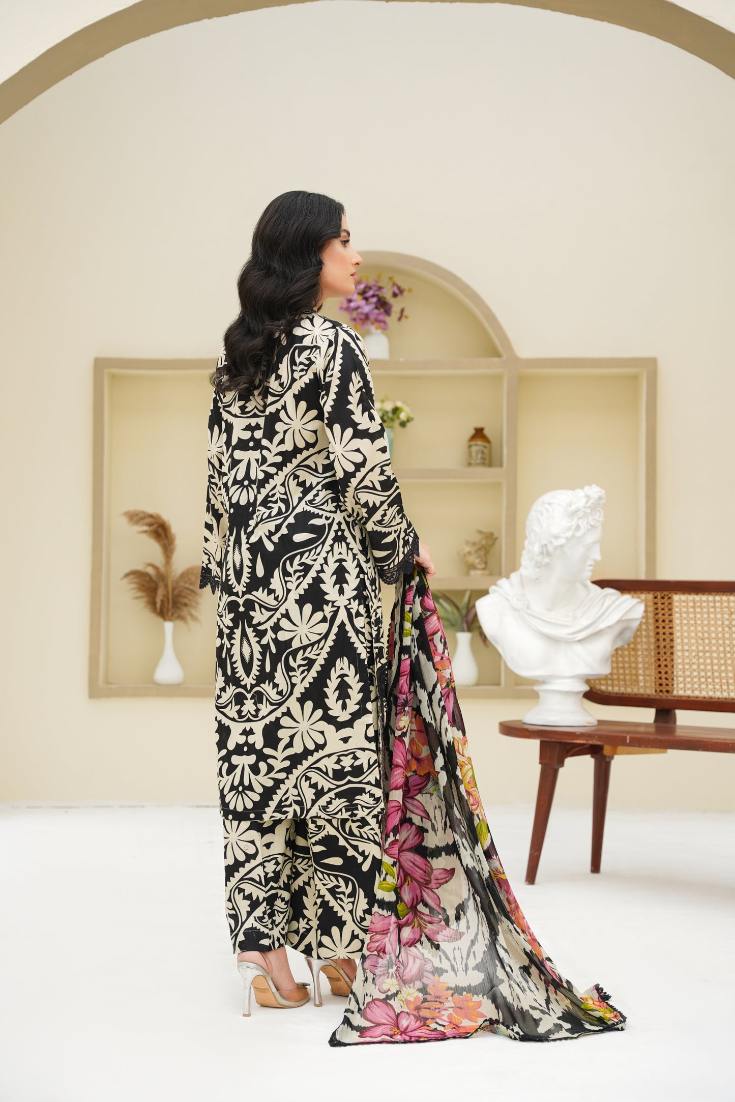 Mirari Embroidered Lawn 3PC