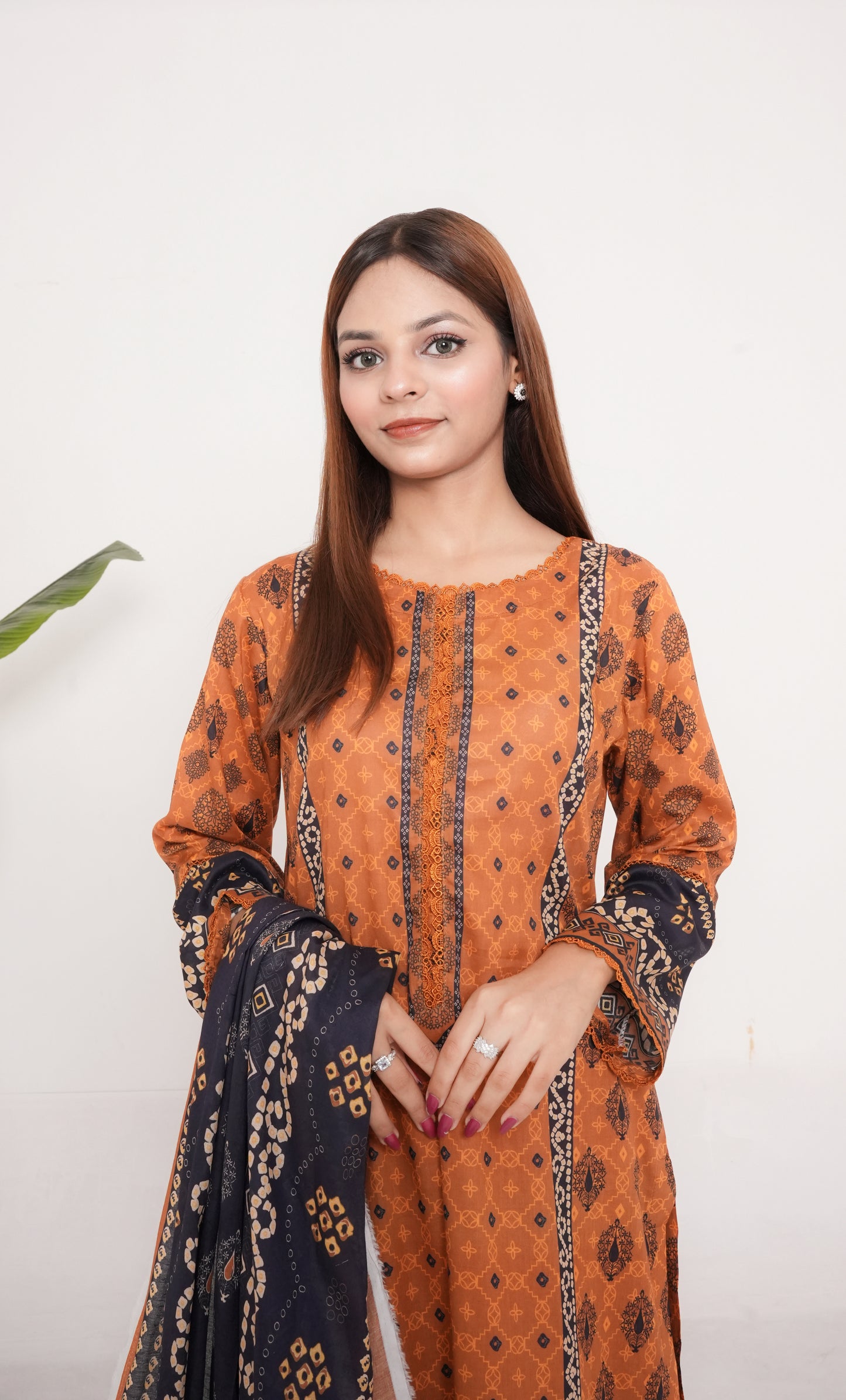 Bin Saeed Digital Printed Lawn 3PC