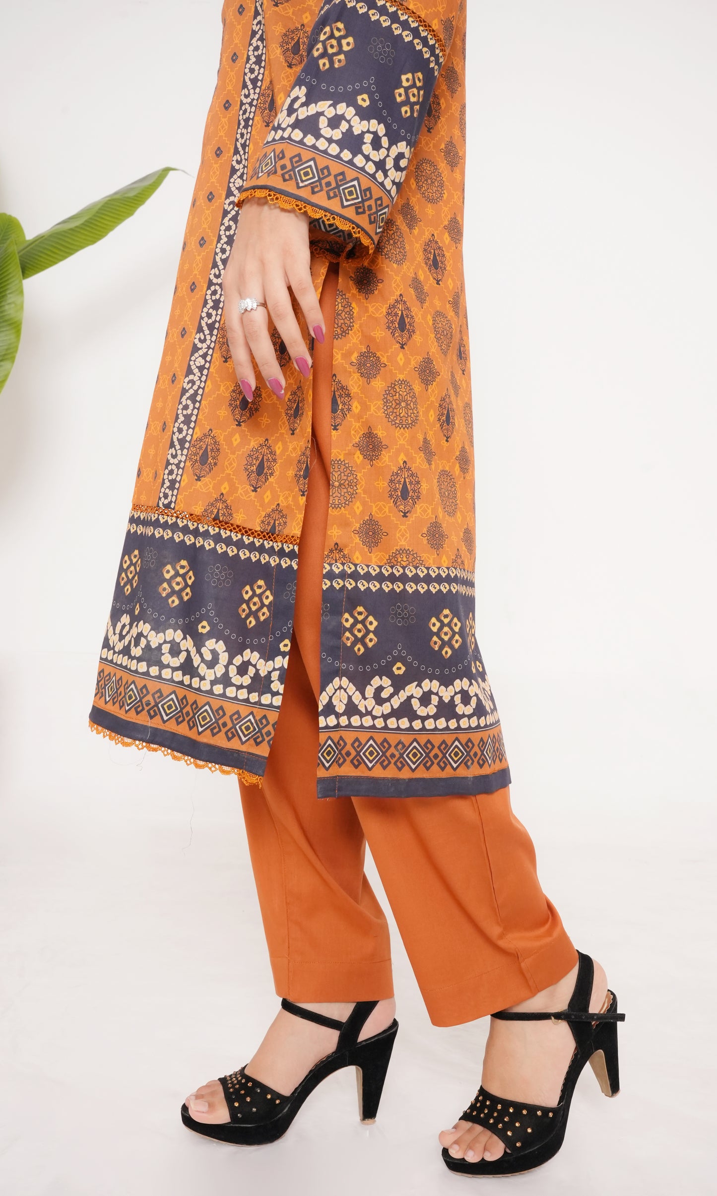 Bin Saeed Digital Printed Lawn 3PC