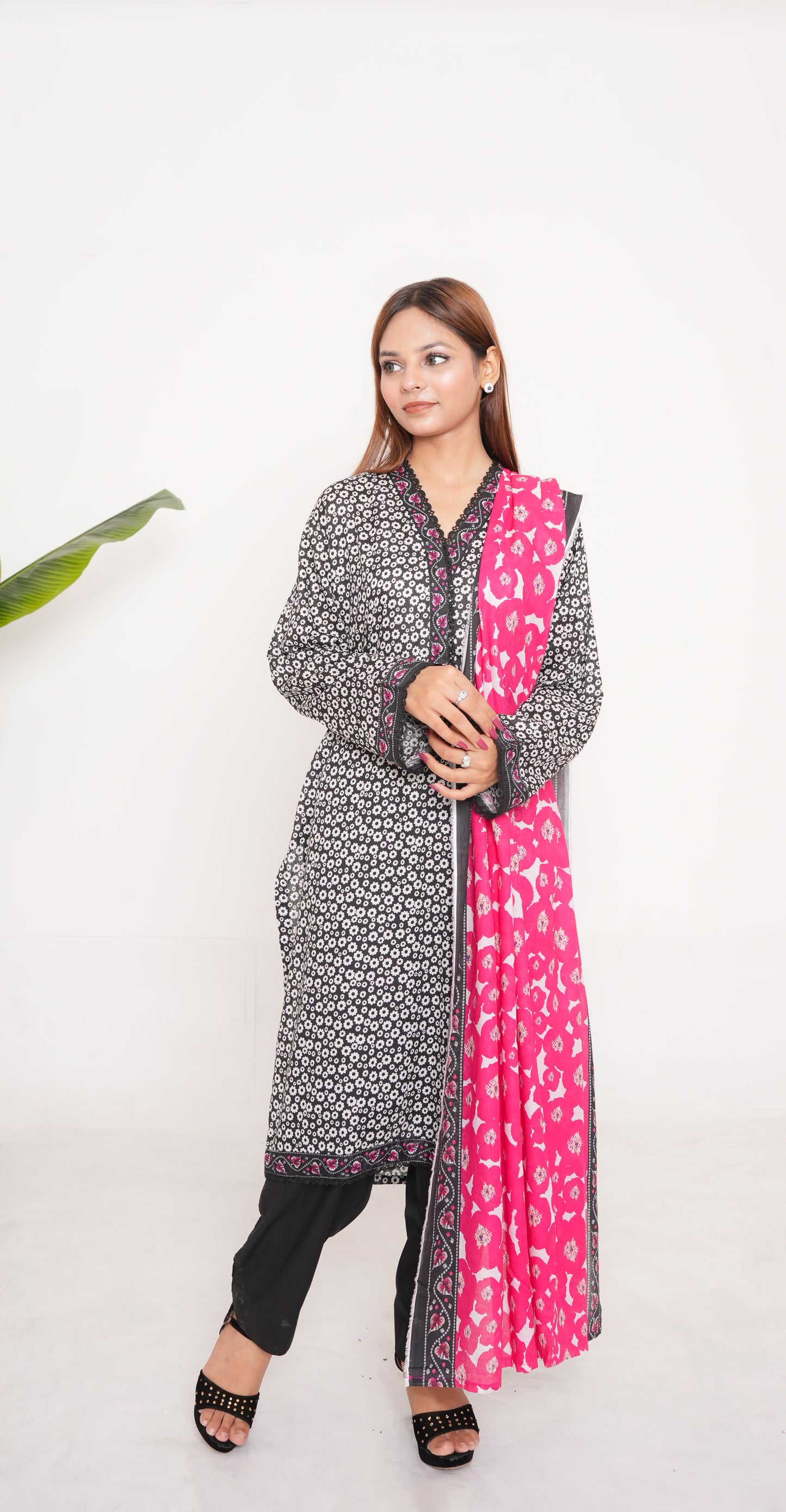 Bin Saeed Digital Printed Lawn 3PC