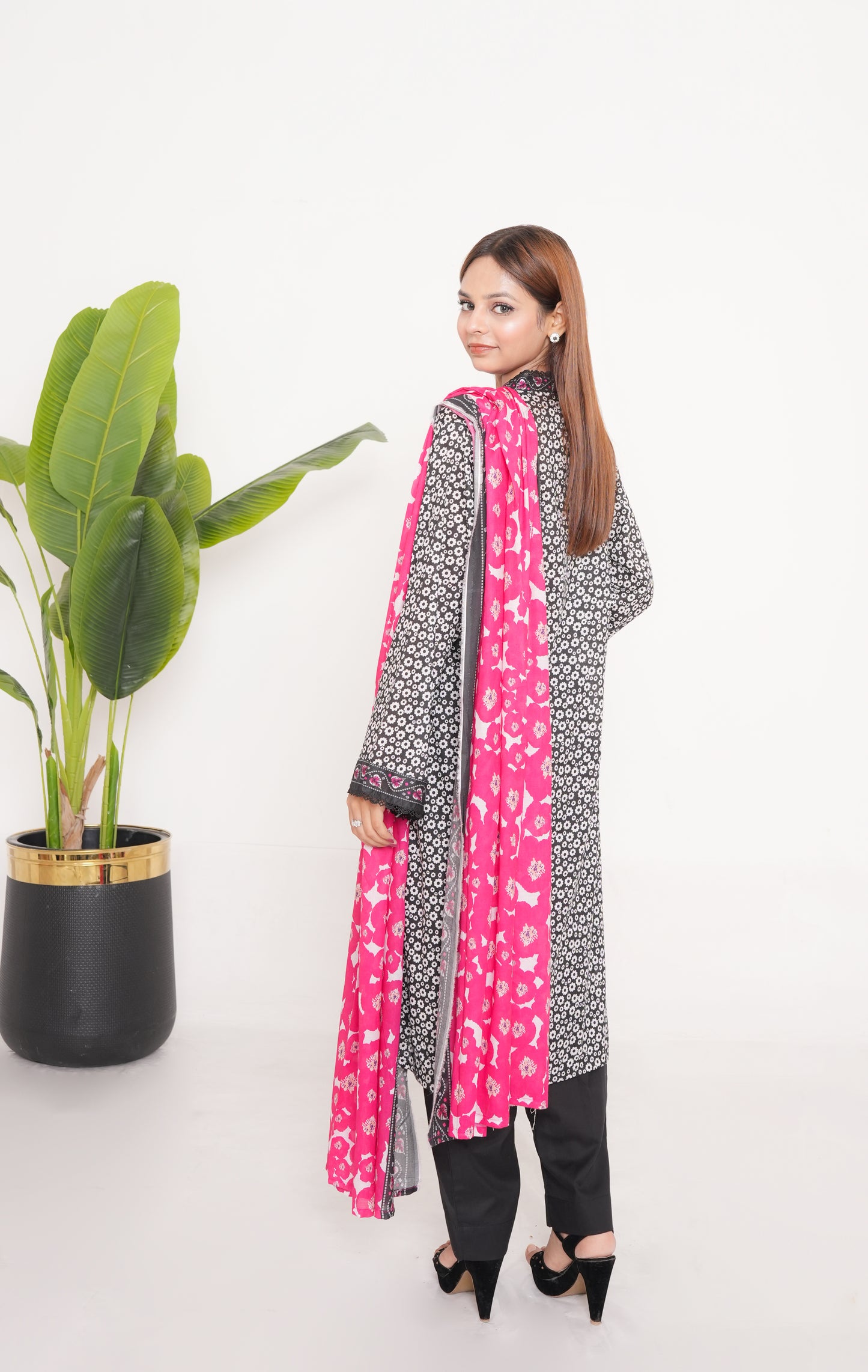 Bin Saeed Digital Printed Lawn 3PC