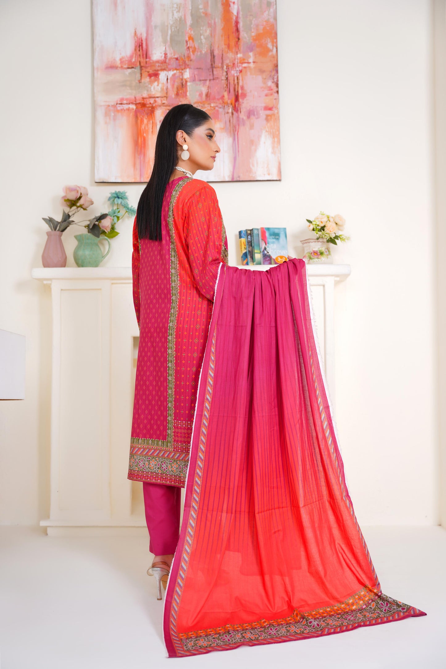 Bin Saeed Digital Printed Lawn 3PC