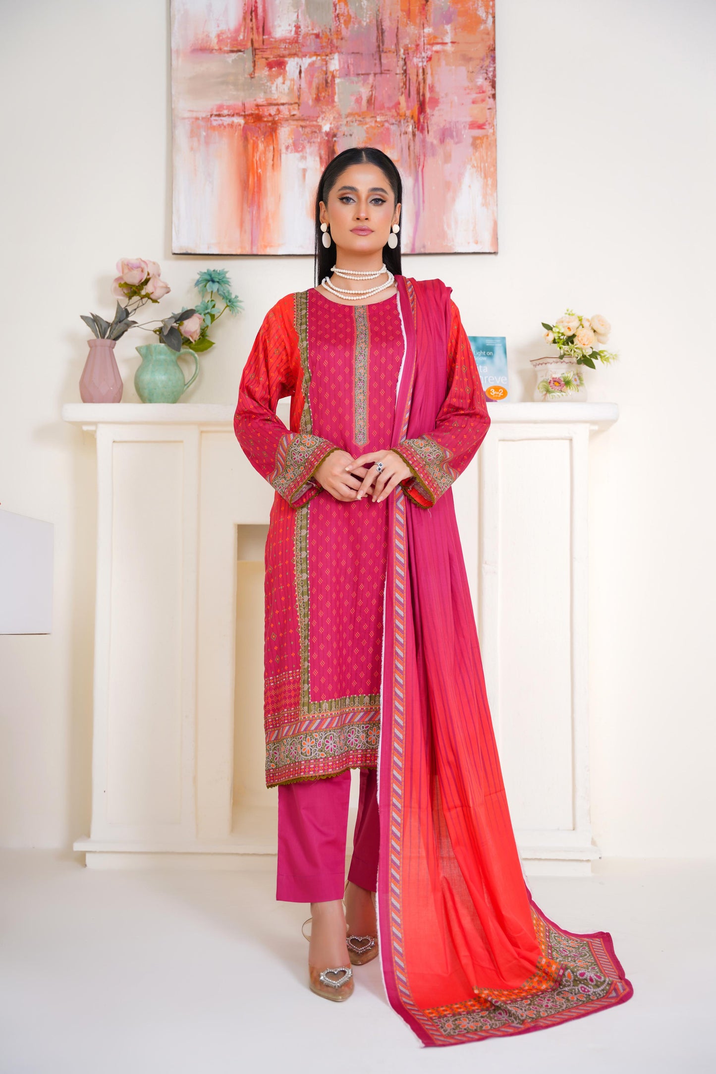 Bin Saeed Digital Printed Lawn 3PC