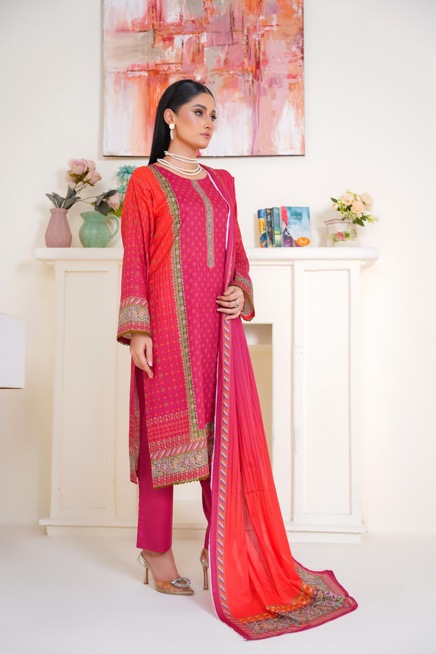 Bin Saeed Digital Printed Lawn 3PC