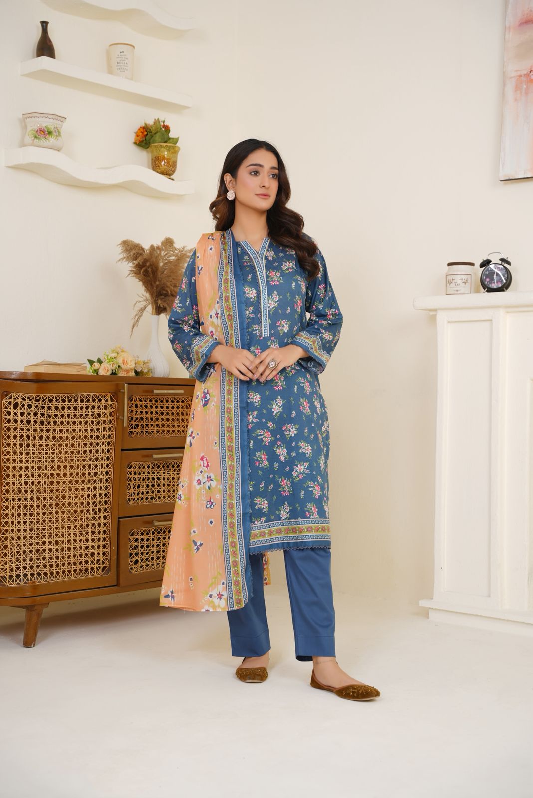 Bin Saeed Digital Printed Lawn 3PC