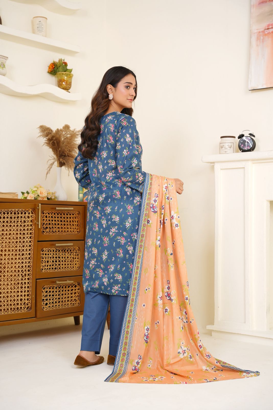 Bin Saeed Digital Printed Lawn 3PC