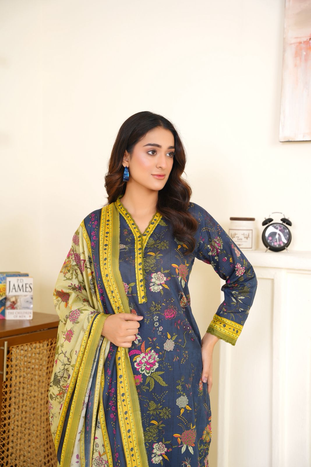 Bin Saeed Digital Printed Lawn 3PC