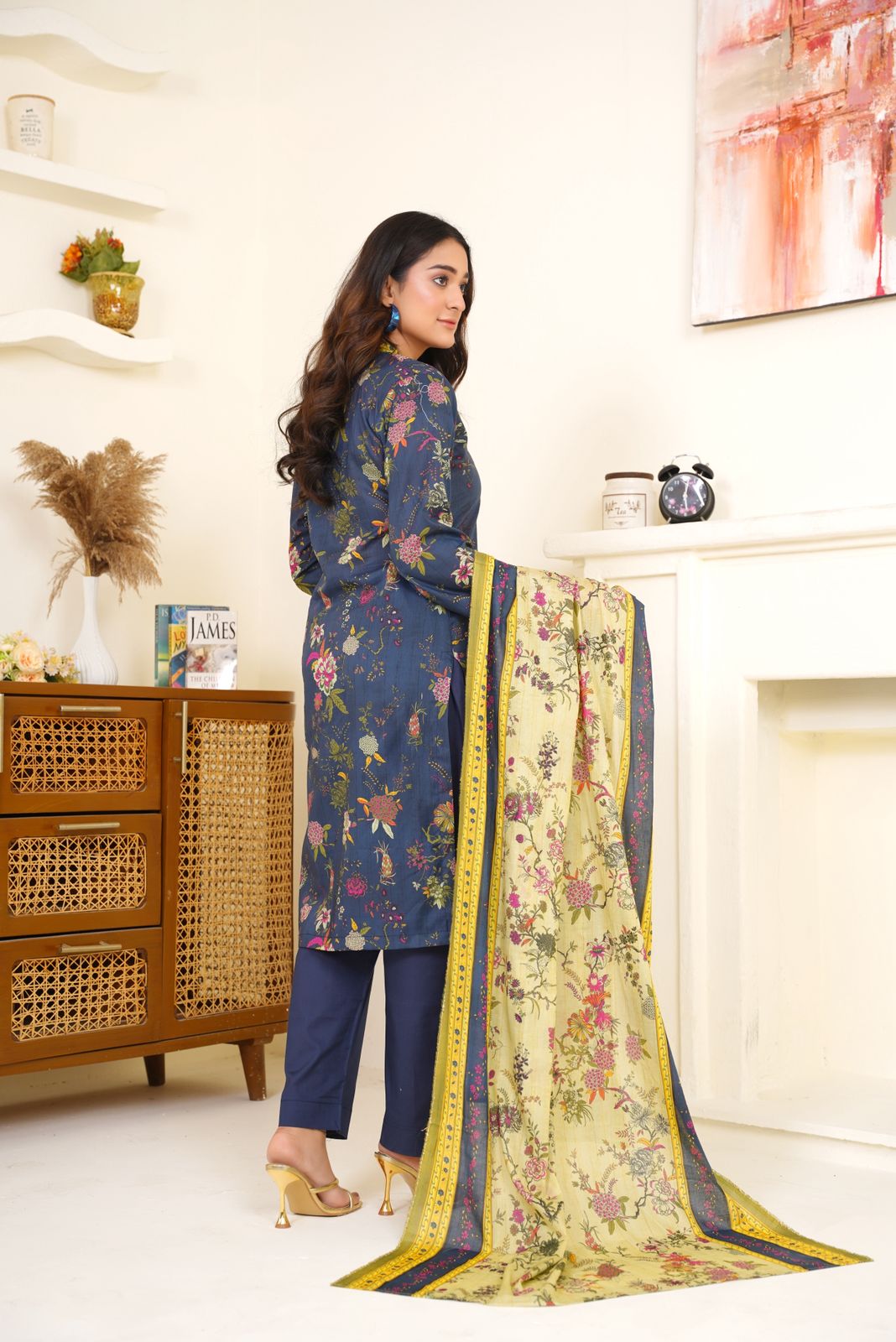 Bin Saeed Digital Printed Lawn 3PC