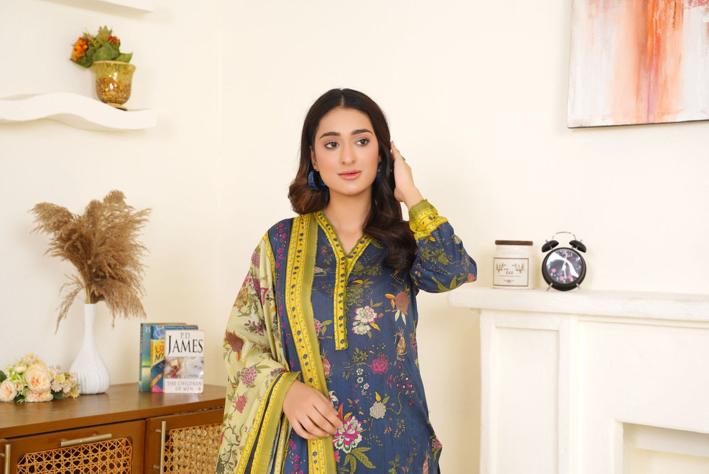 Bin Saeed Digital Printed Lawn 3PC