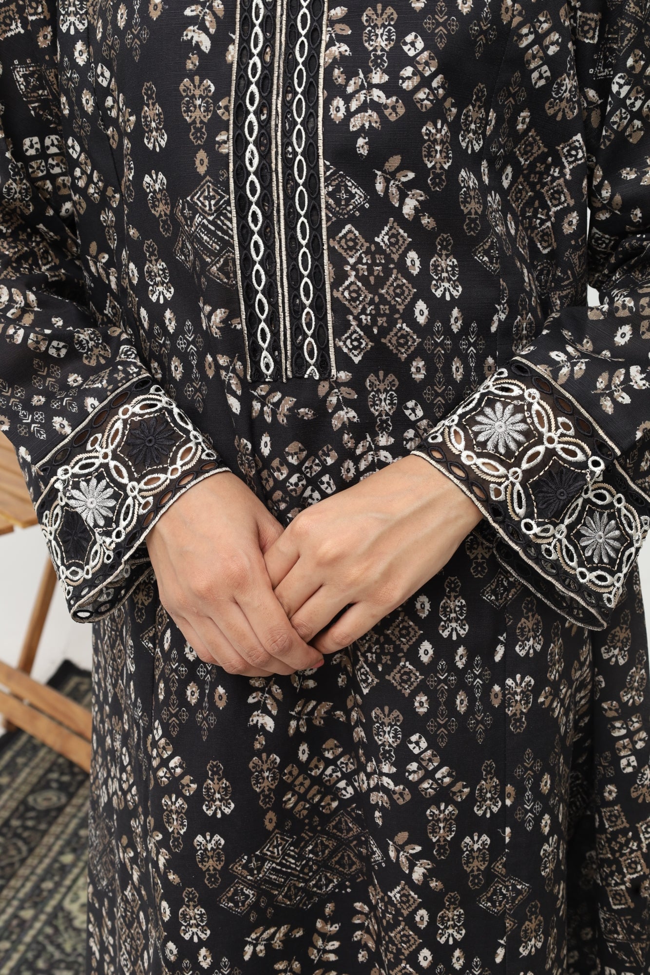 Embroidered | Frocks | Khaddar