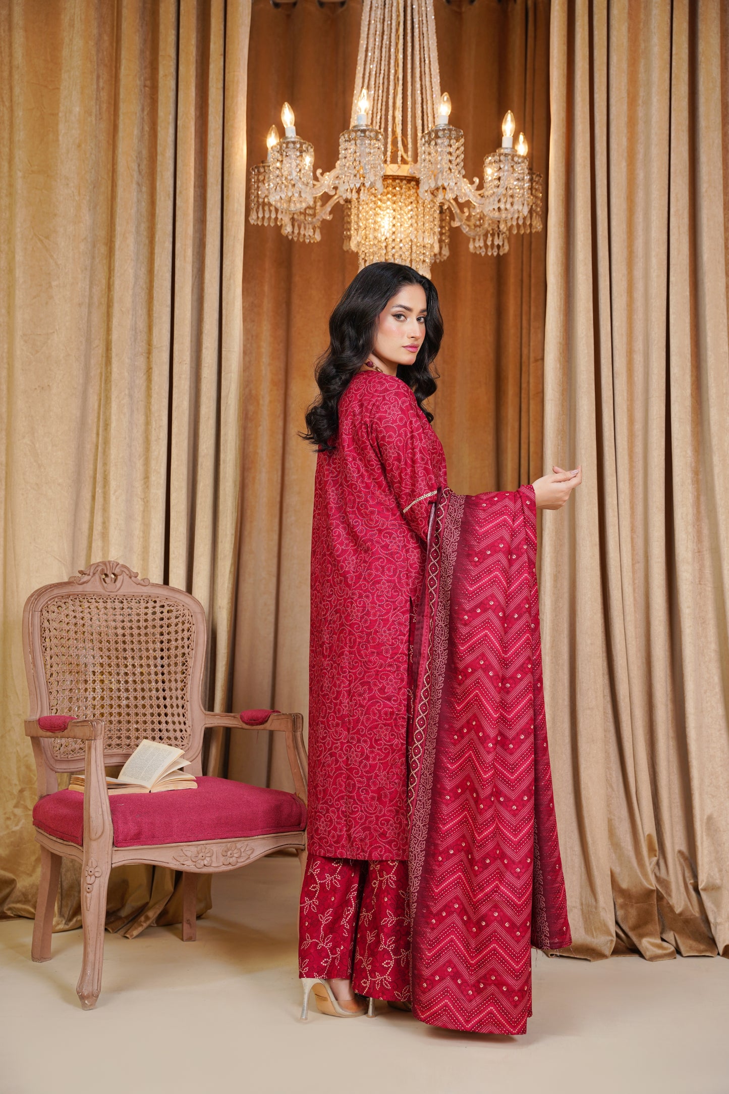 Bin Saeeed Digital Printed Khaddar 3PC