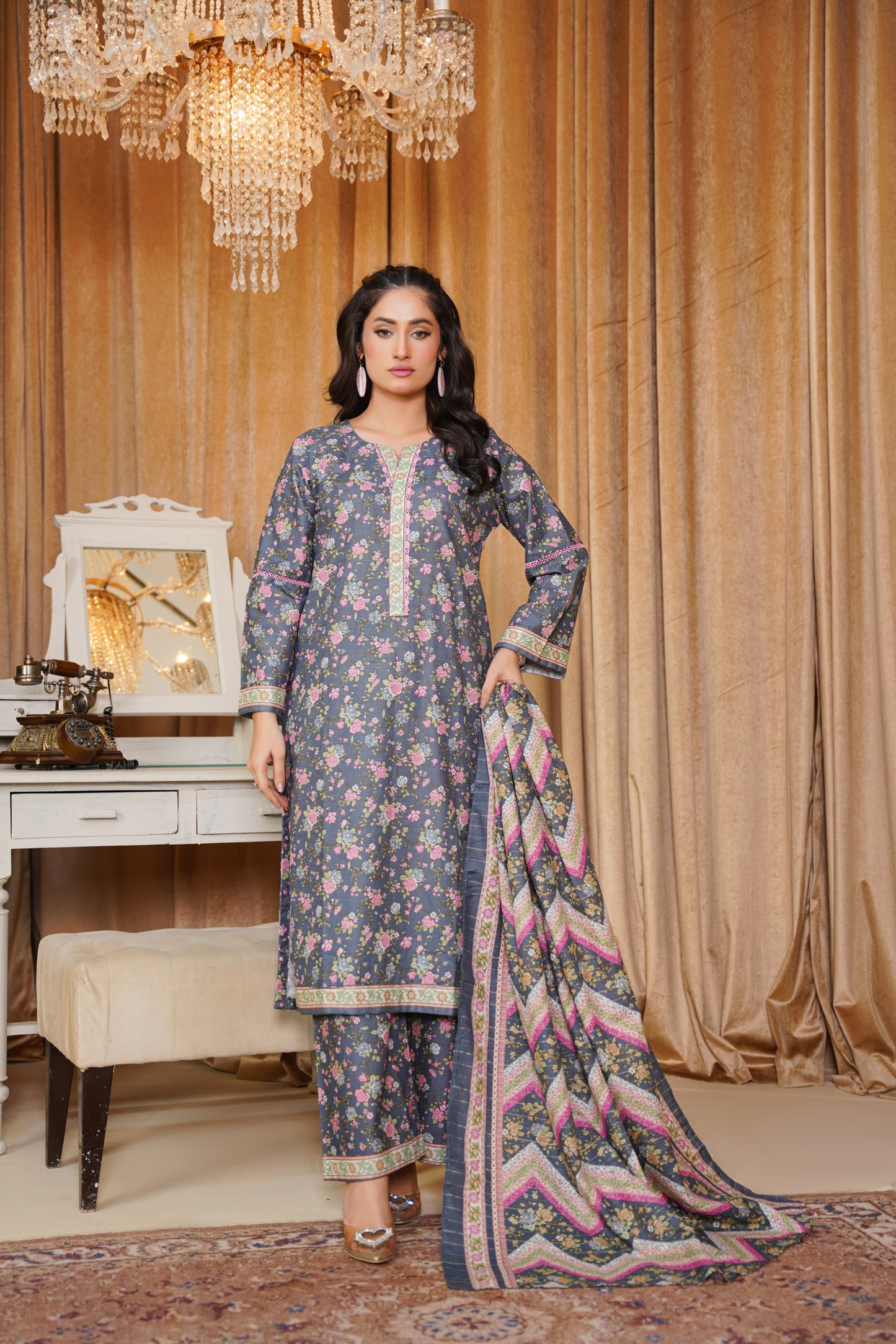 Printed | Khaddar | 3PC
