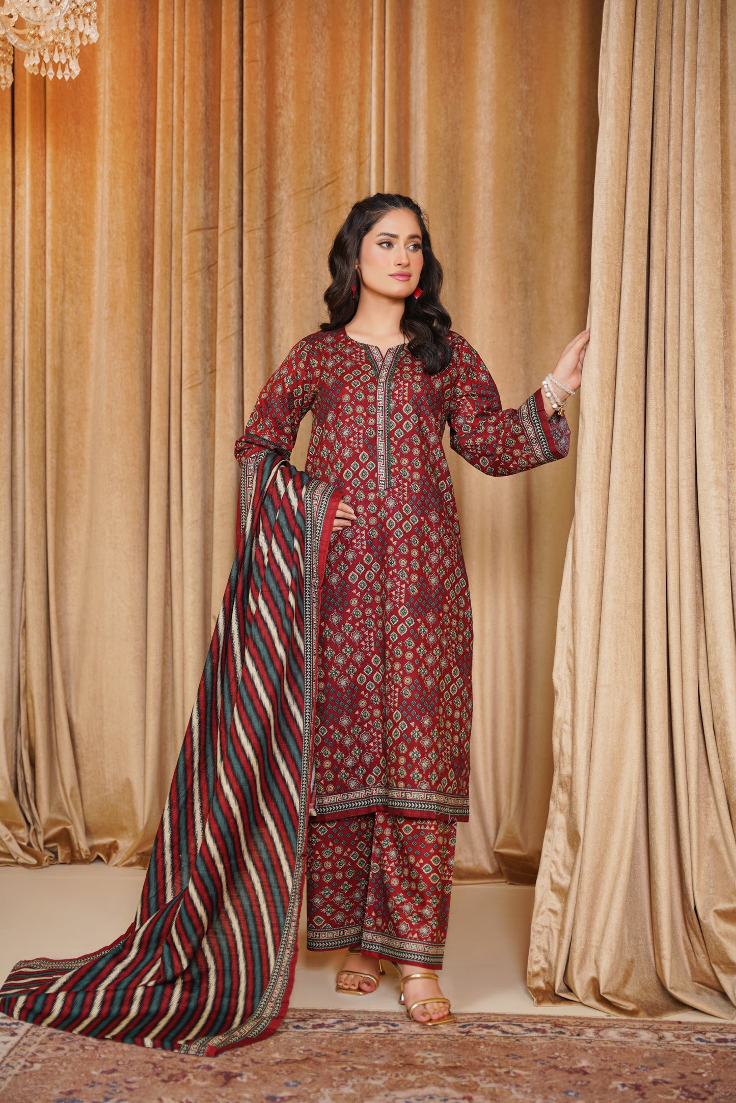 Printed | Khaddar | 3PC