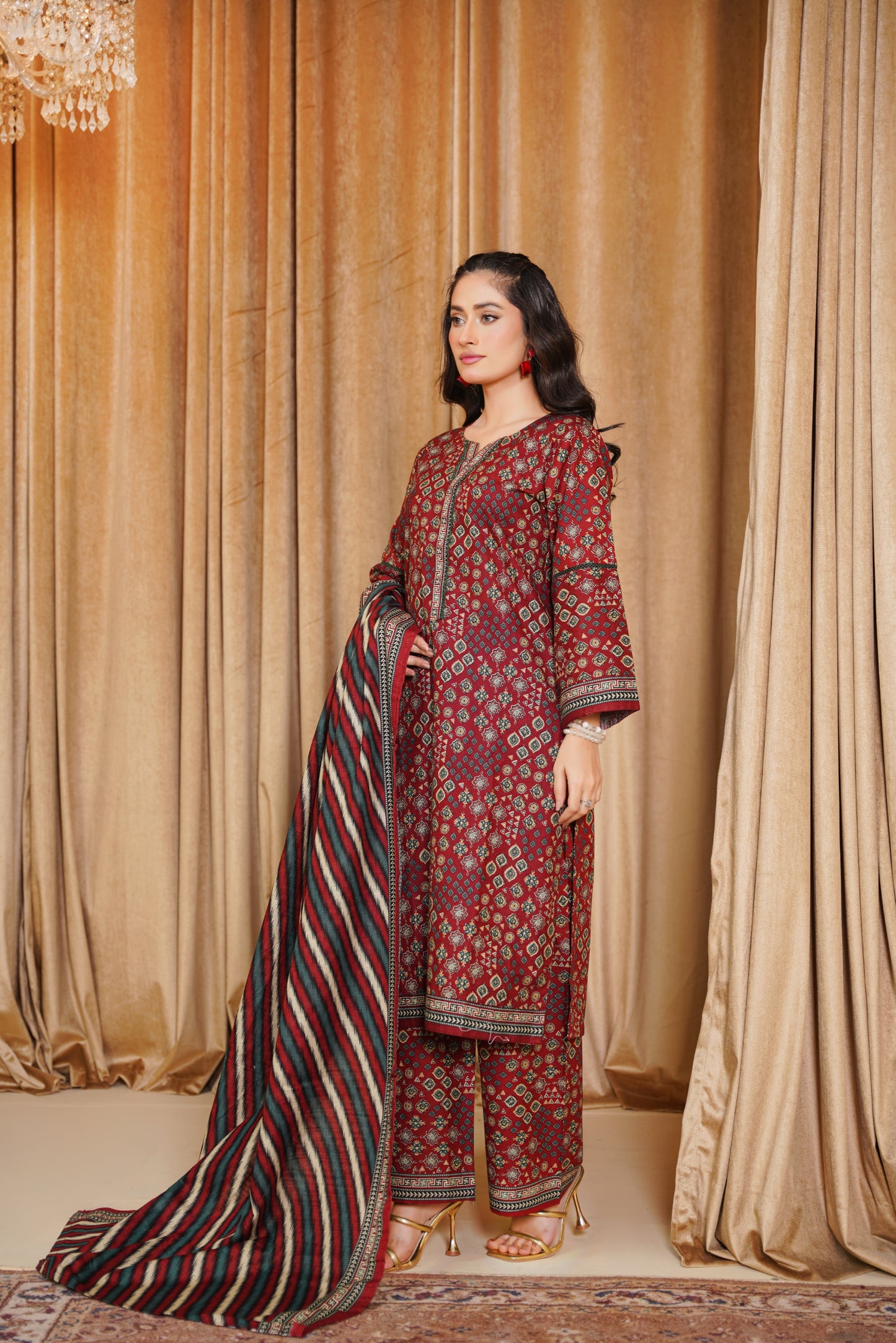 Printed | Khaddar | 3PC