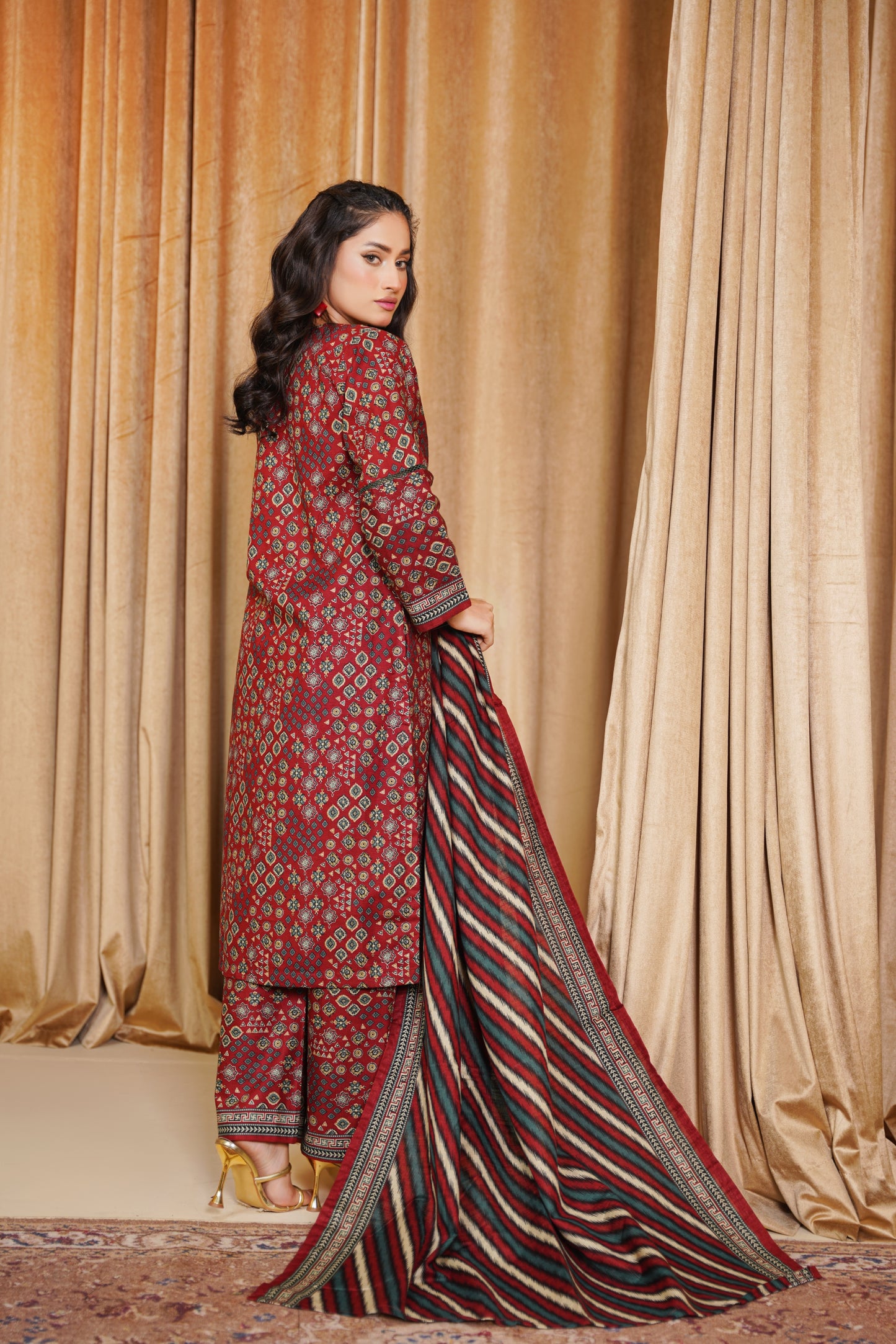 Printed | Khaddar | 3PC