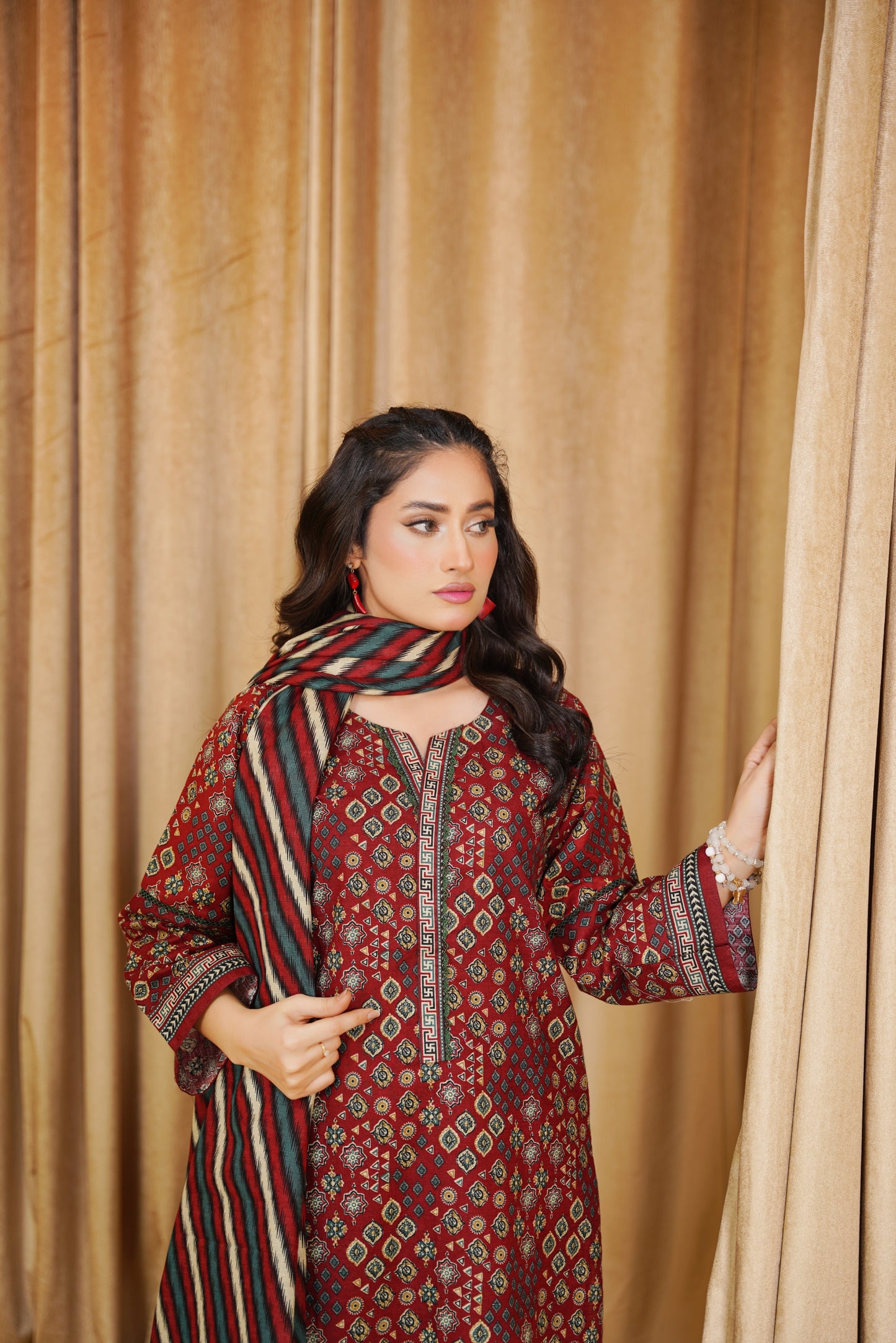 Printed | Khaddar | 3PC