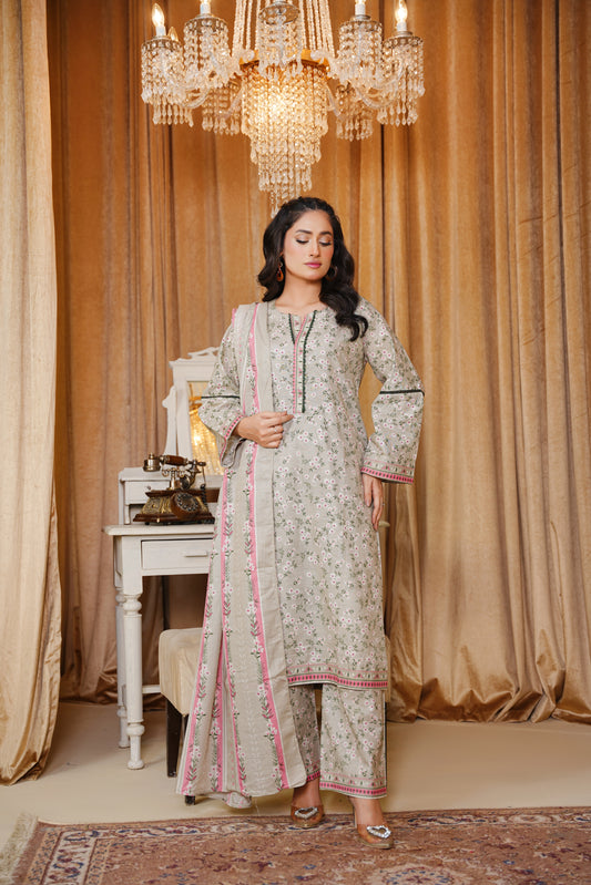 Printed | Khaddar | 3PC