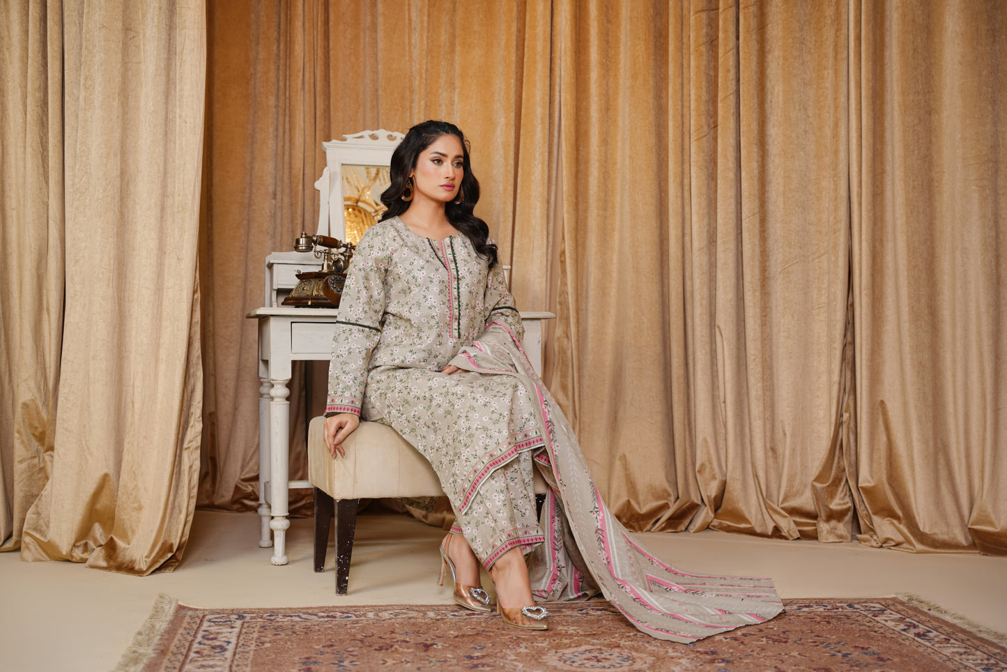 Printed | Khaddar | 3PC