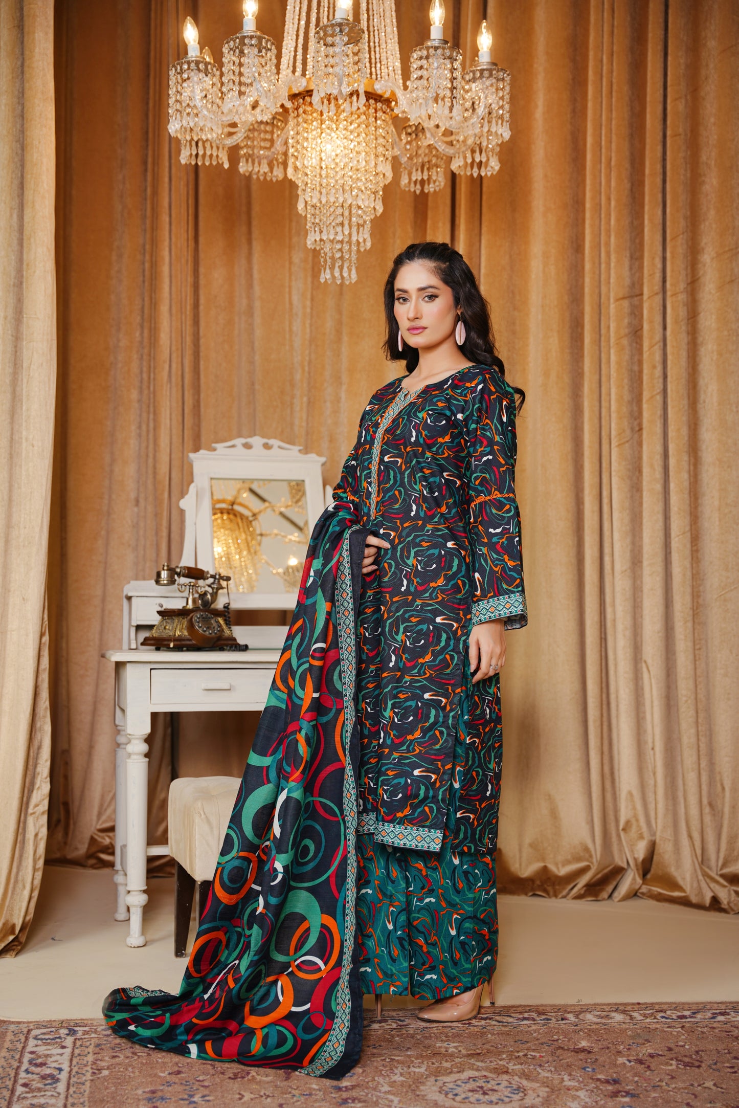 Printed | Khaddar | 3PC