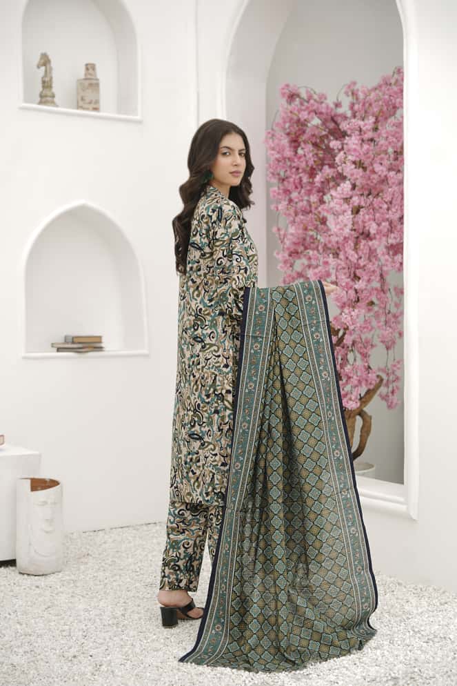 Printed | Khaddar | 3PC