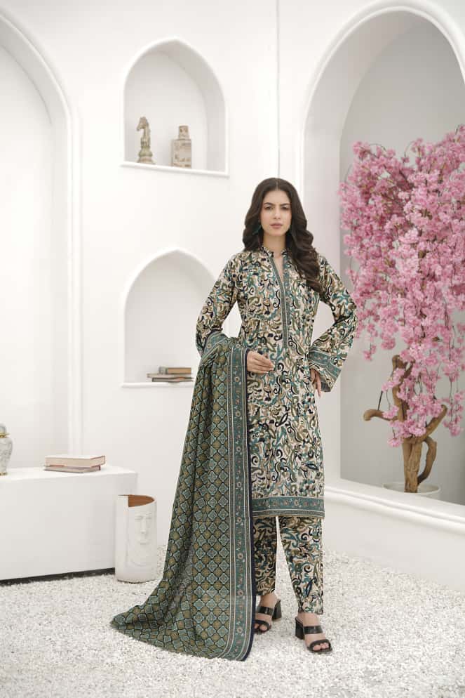 Printed | Khaddar | 3PC