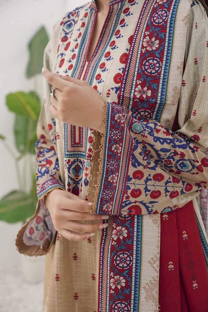 Printed | Khaddar | 3PC