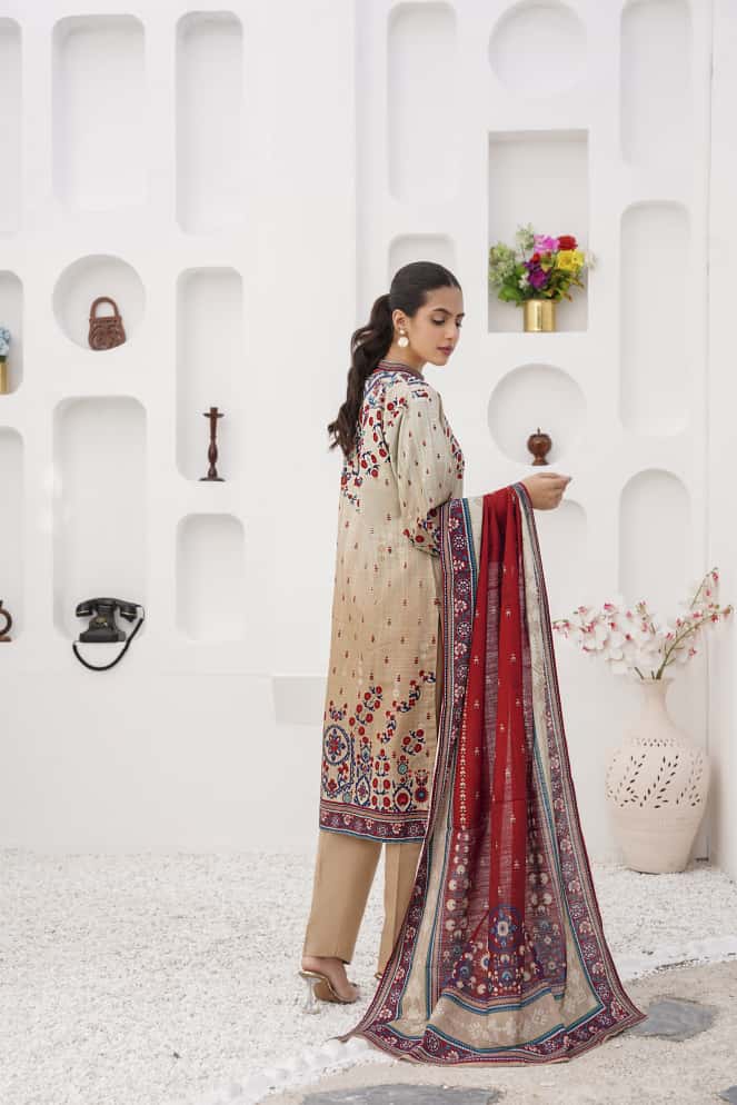 Printed | Khaddar | 3PC
