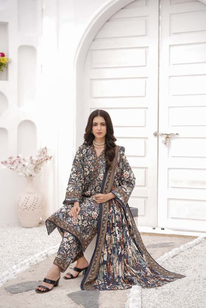Printed | Khaddar | 3PC