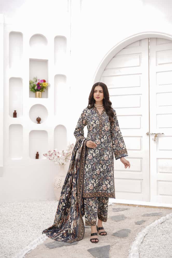 Printed | Khaddar | 3PC