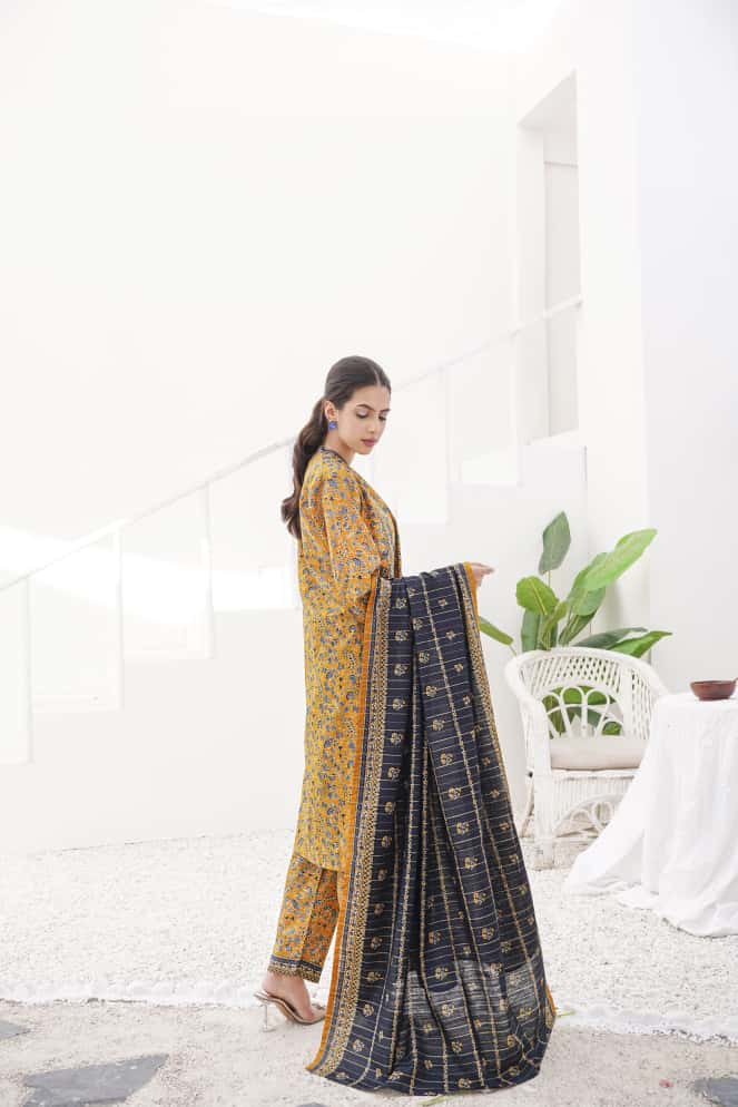 Printed | Khaddar | 3PC