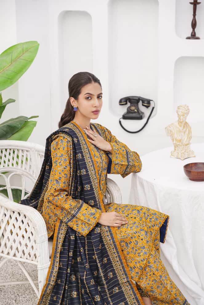 Printed | Khaddar | 3PC